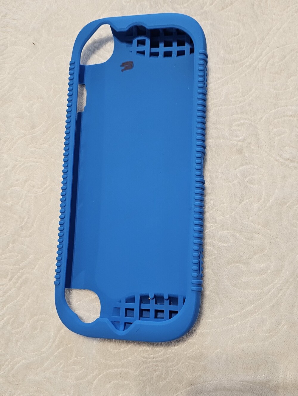 CaseBot Silicone Grip Case for Nintendo Switch 2 Ergonomic Protective Cover Blue